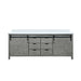 Lexora Home Marsyas Bath Vanity with Cultured Marble Countertop