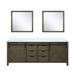 Lexora Home Marsyas Bath Vanity with Cultured Marble Countertop