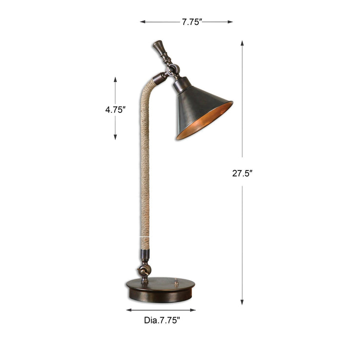 Uttermost Duvall Task Lamp 29180-1
