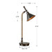 Uttermost Duvall Task Lamp 29180-1