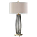 Uttermost Vilminore Gray Glass Table Lamp 26698-1