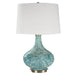 Uttermost Celinda Blue Gray Glass Lamp 27076