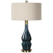 Uttermost Prussian Blue Ceramic Lamp 27081-1