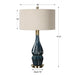 Uttermost Prussian Blue Ceramic Lamp 27081-1