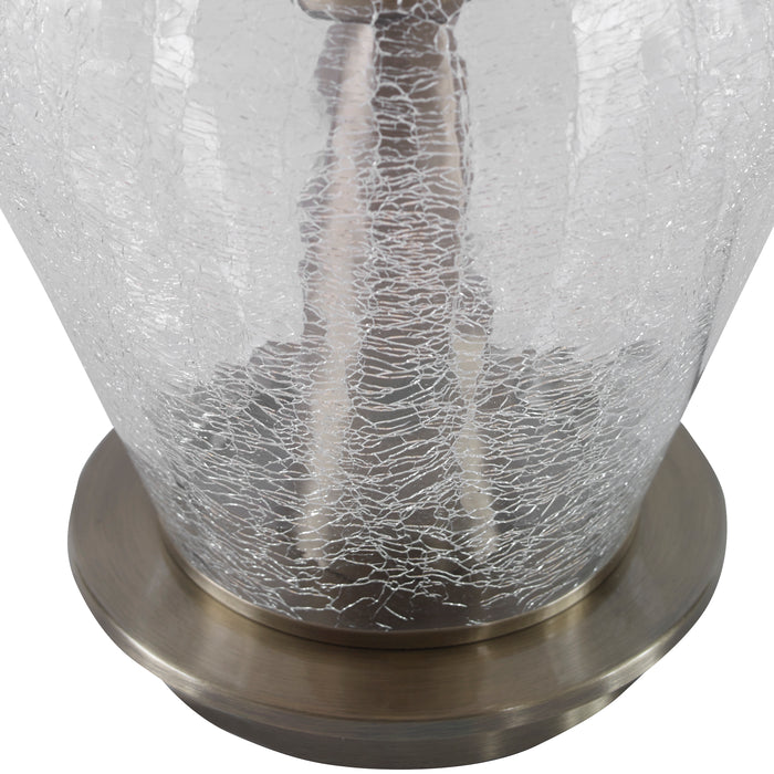 Uttermost Spezzano Crackled Glass Lamp 27086
