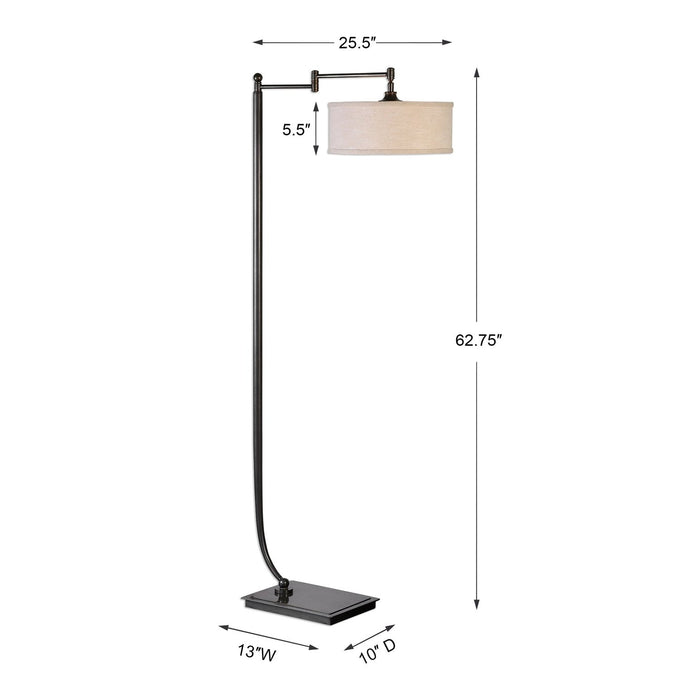 Uttermost Lamine Dark Bronze Floor Lamp 28080-1