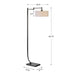 Uttermost Lamine Dark Bronze Floor Lamp 28080-1
