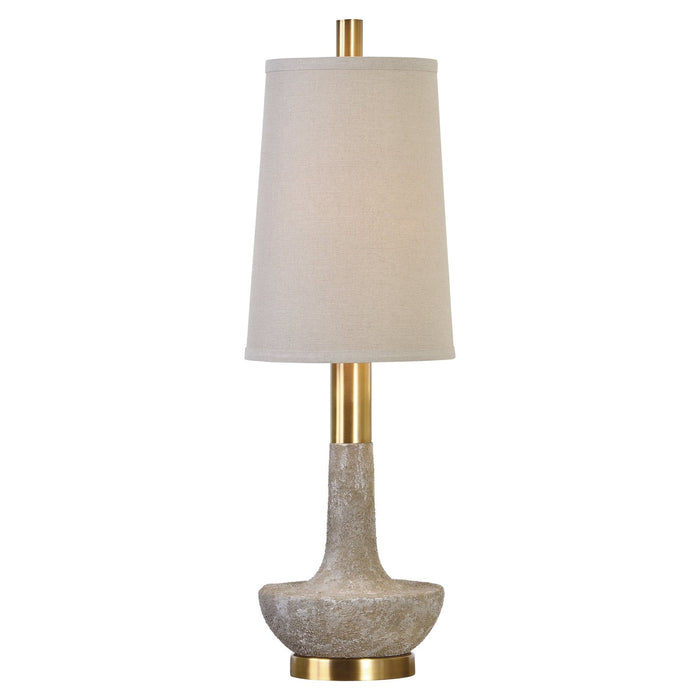 Uttermost Volongo Stone Ivory Buffet Lamp 29211-1