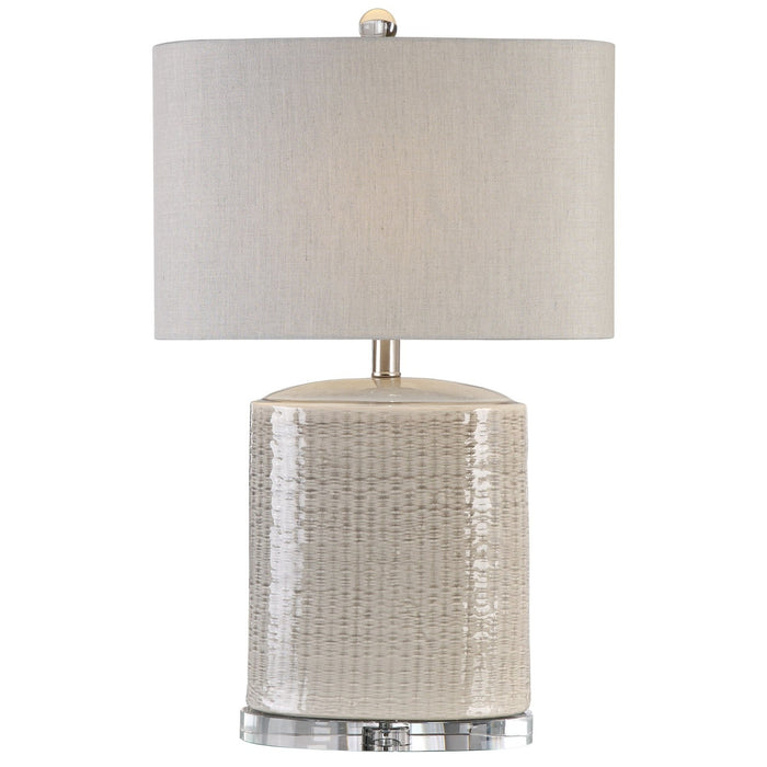 Uttermost Modica Taupe Ceramic Lamp 27231-1