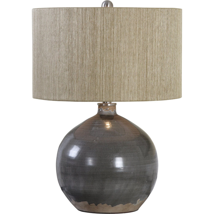 Uttermost Vardenis Gray Ceramic Lamp 27215-1