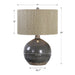 Uttermost Vardenis Gray Ceramic Lamp 27215-1