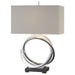 Uttermost Soroca Silver Rings Lamp 27310-1