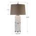 Uttermost Calla Lillies Gloss White Lamp 27270
