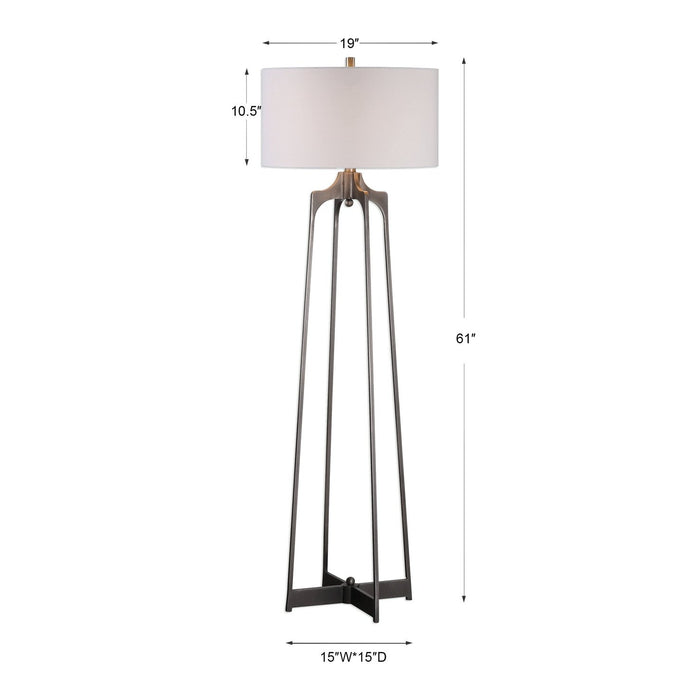 Uttermost Adrian Modern Floor Lamp 28131