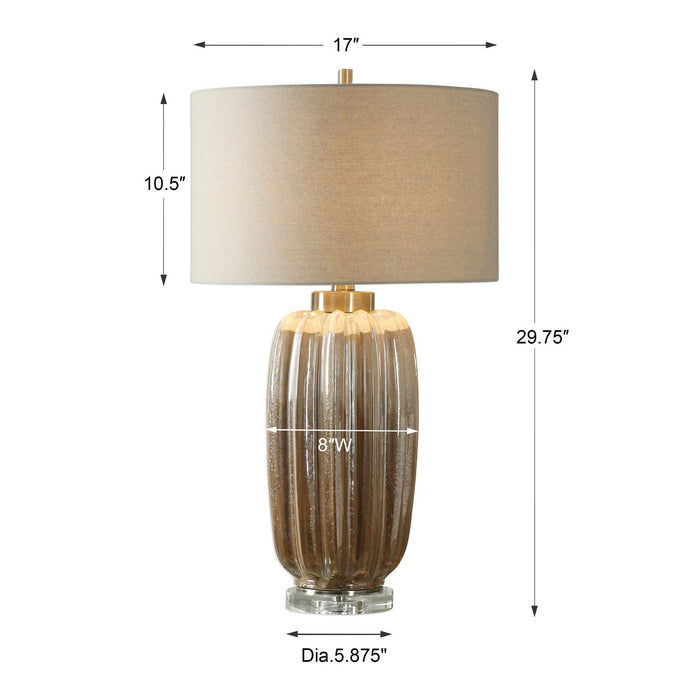 Uttermost Gistova Gold Table Lamp 27556-1