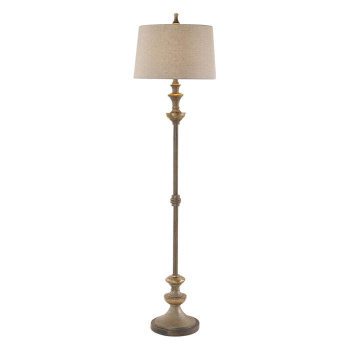 Uttermost Vetralla Silver Bronze Floor Lamp 28180-1