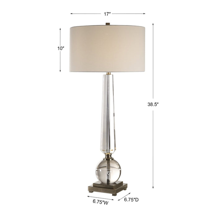 Uttermost Crista Crystal Lamp 27883
