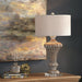 Uttermost Treneece Aged Pecan Lamp 27863