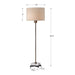 Uttermost Danyon Brass Table Lamp 29642-1
