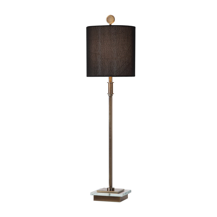 Uttermost Volante Antique Brass Table Lamp 29684-1