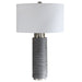 Uttermost Strathmore Stone Gray Table Lamp 26357