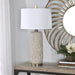 Uttermost Zade Warm Gray Table Lamp 26379-1