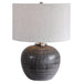Uttermost Mikkel Charcoal Table Lamp 26349-1