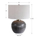 Uttermost Mikkel Charcoal Table Lamp 26349-1