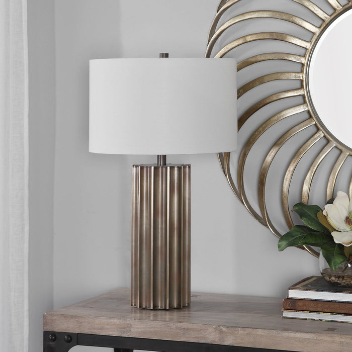 Uttermost Khalio Gun Metal Table Lamp 28264