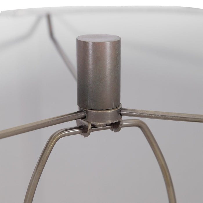Uttermost Khalio Gun Metal Table Lamp 28264