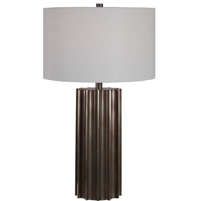 Uttermost Khalio Gun Metal Table Lamp 28264