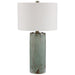 Uttermost Callais Crackled Aqua Table Lamp 28333