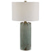 Uttermost Callais Crackled Aqua Table Lamp 28333