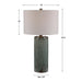 Uttermost Callais Crackled Aqua Table Lamp 28333