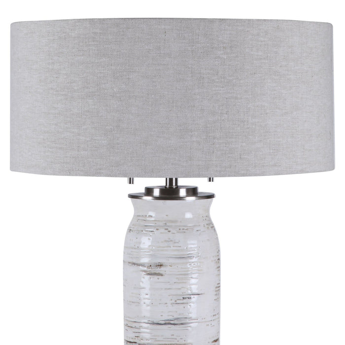 Uttermost Lenta White Table Lamp 28275