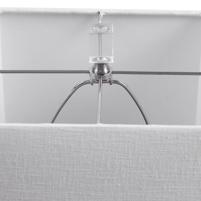 Uttermost Bennett White Buffet Lamp 28348-1