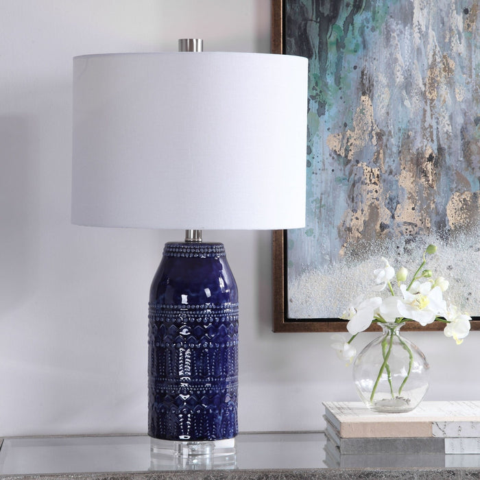Uttermost Reverie Blue Table Lamp 28336-1