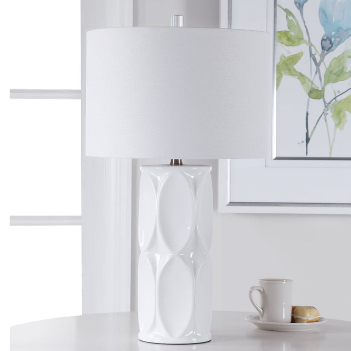 Uttermost Sinclair White Table Lamp 28342-1