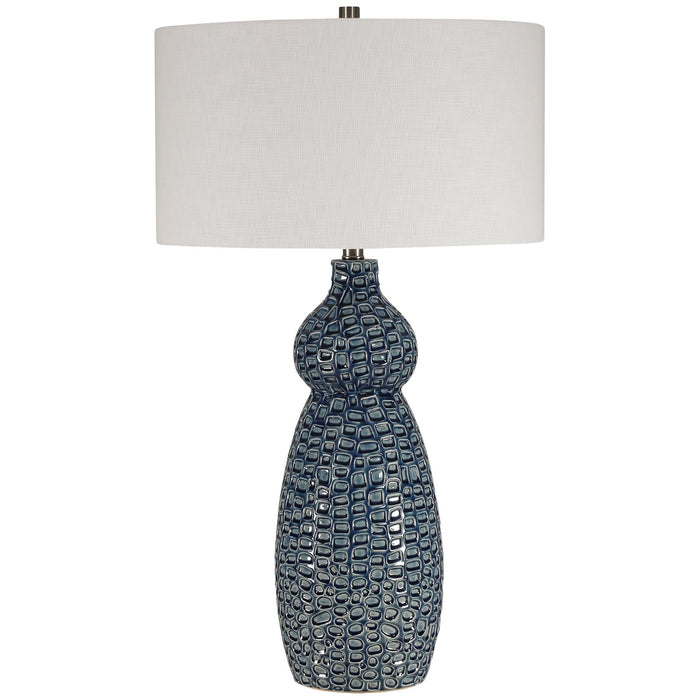 Uttermost Holloway Cobalt Blue Table Lamp 28382