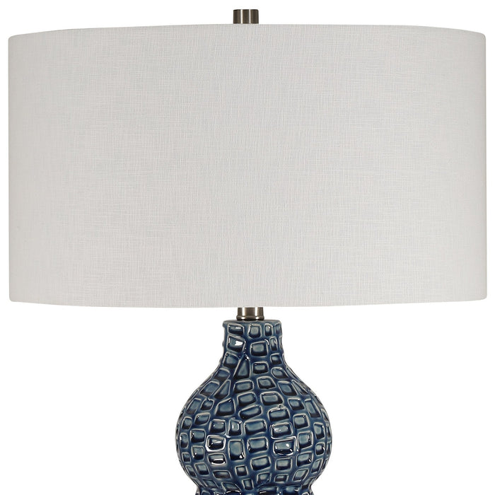 Uttermost Holloway Cobalt Blue Table Lamp 28382