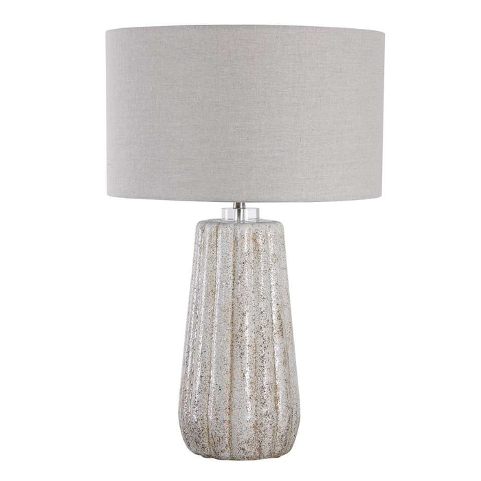 Uttermost Pikes Stone-Ivory Table Lamp 28391-1