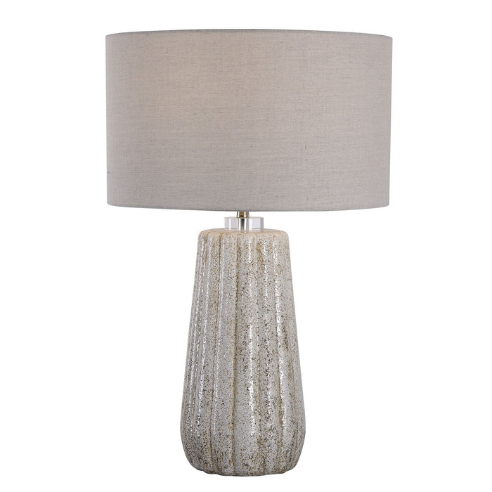 Uttermost Pikes Stone-Ivory Table Lamp 28391-1