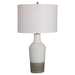 Uttermost Dakota White Crackle Table Lamp 28398-1