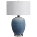 Uttermost Blue Waters Ceramic Table Lamp 28435-1