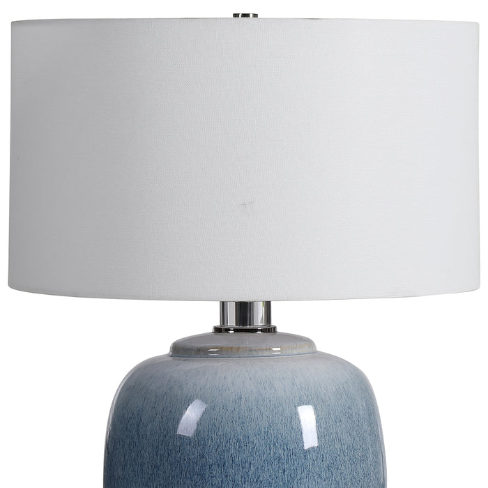 Uttermost Blue Waters Ceramic Table Lamp 28435-1