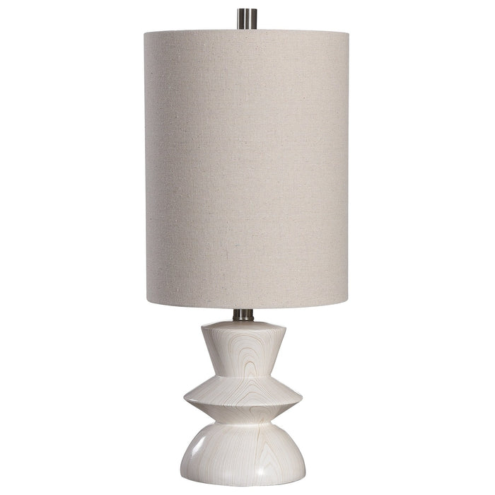 Uttermost Stevens Bleached Wood Buffet Lamp 28422-1