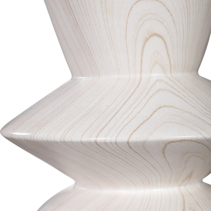 Uttermost Stevens Bleached Wood Buffet Lamp 28422-1