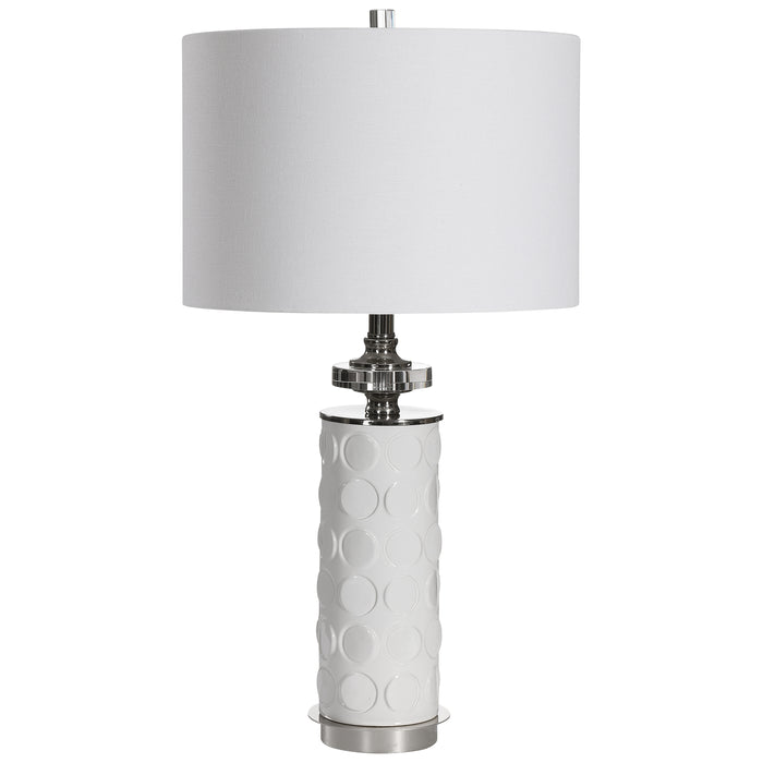 Uttermost Calia White Table Lamp 28428-1