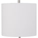 Uttermost Sussex Nickel Buffet Lamp 29793-1