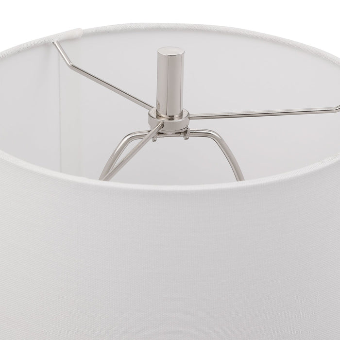 Uttermost Sussex Nickel Buffet Lamp 29793-1